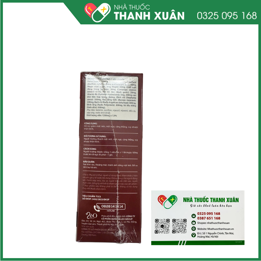 Bổ thần kinh Neuromi hỗ trợ giảm mệt mỏi, mất ngủ